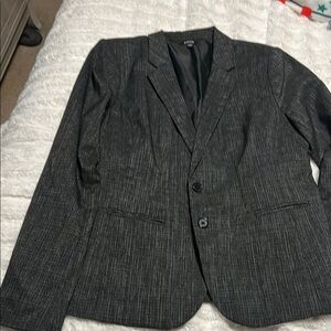 Women’s Balck and white tiny checkered patterned Blazer